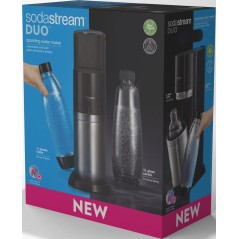SodaStream DUO Sparkling Water Maker - Stylish Black - Create Refreshing Drinks at Home!